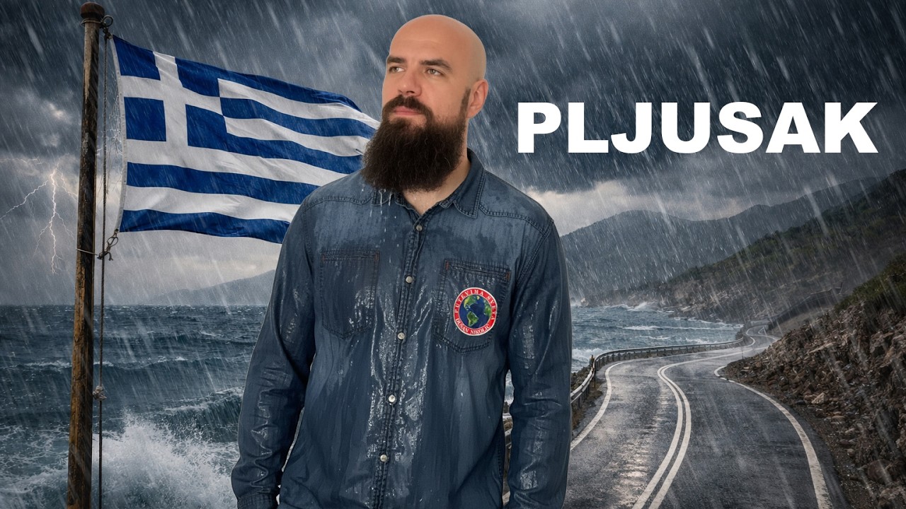 GRČKA kakvu NIKAD NISTE VIDELI | Uhvatio nas pljusak