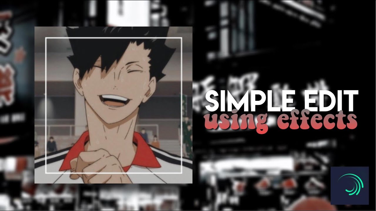 [alight motion]: simple edit using effects | tutorial