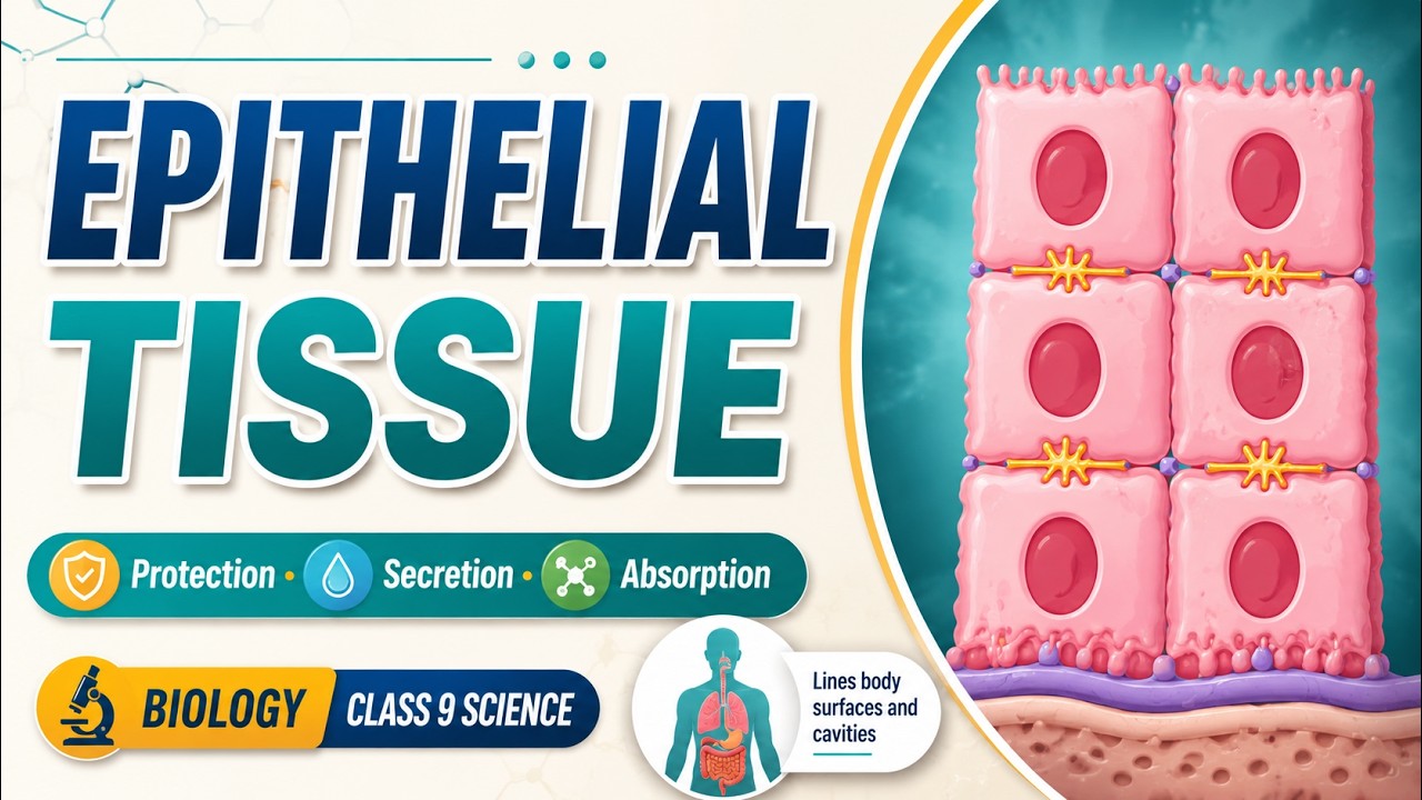 Structure and Function Of Epithelial Tissue | Animal Tissue | Biology | Science | Letstute