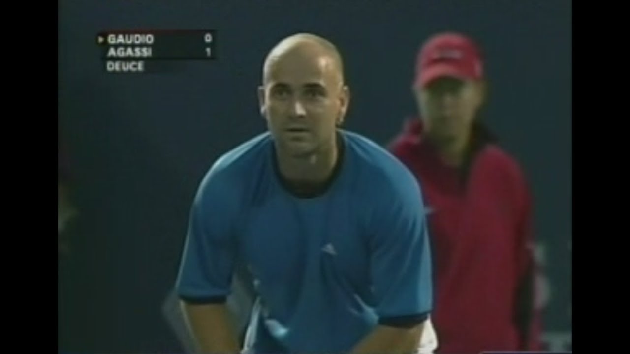 Gaston Gaudio vs Andre Agassi Montreal 2005 QF