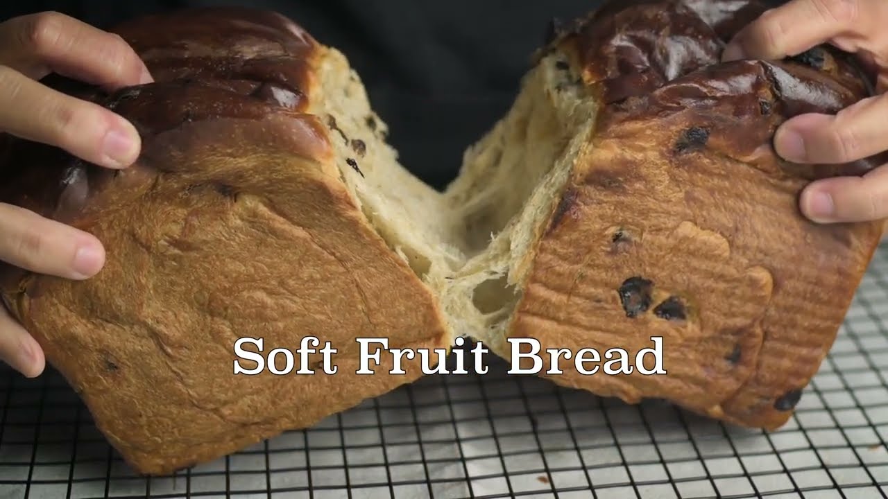 Fruit bread that stays soft and moist for days!