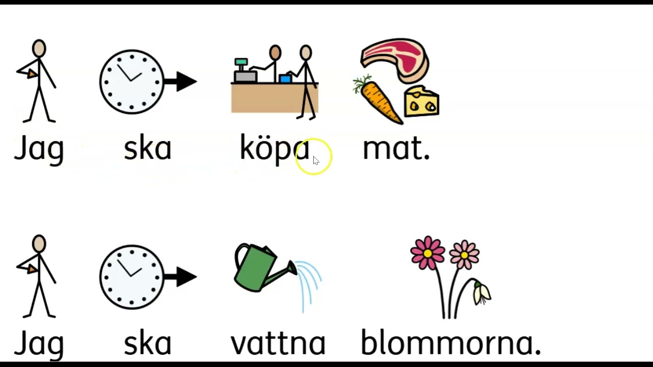 SFI Läs och lyssna på enkla meningar