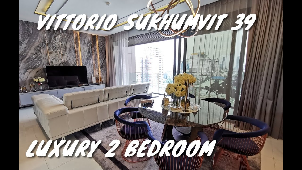 Luxury 2 Bedroom Condo for rent Vittorio Sukhumvit 39-