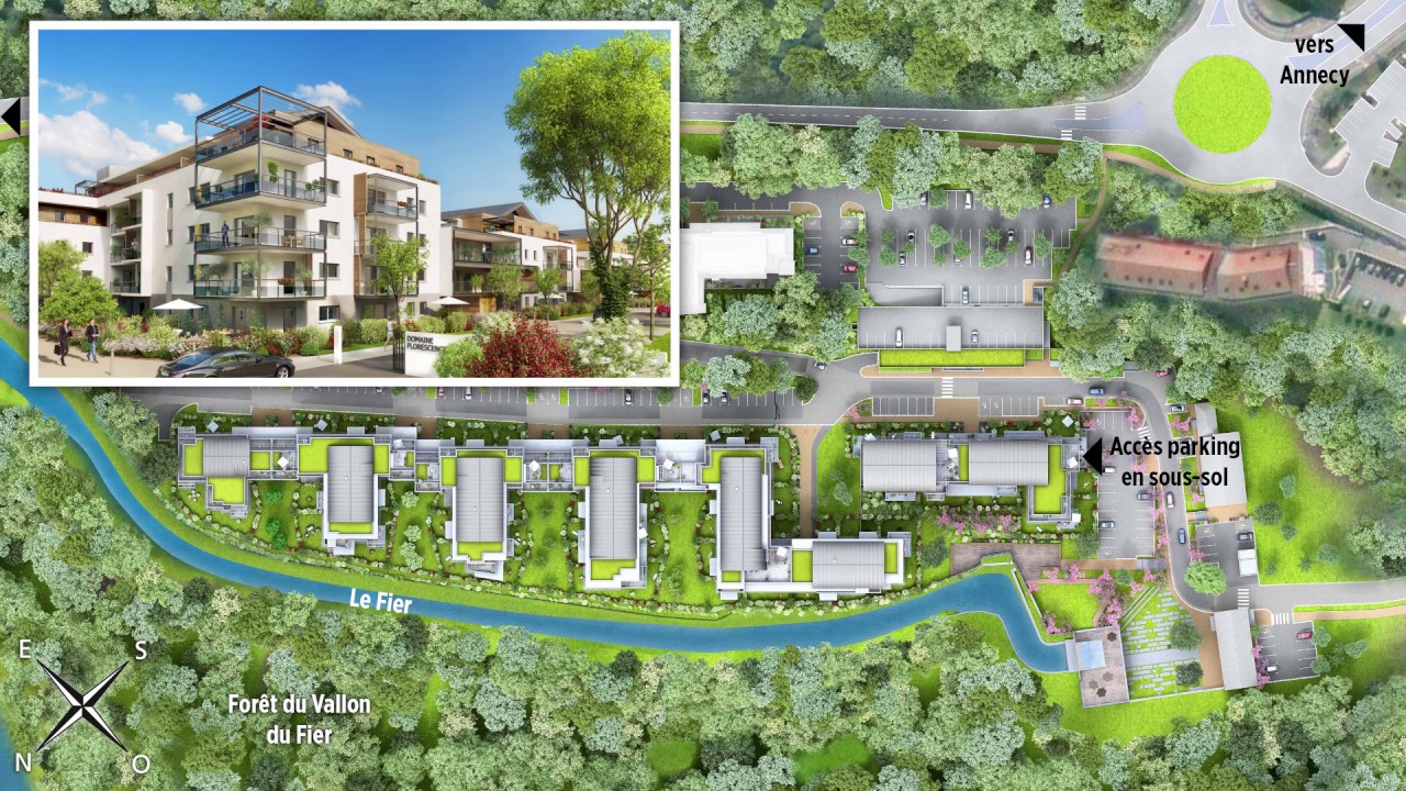 Investir à Annecy-le-Vieux (74) - Domaine Florescence