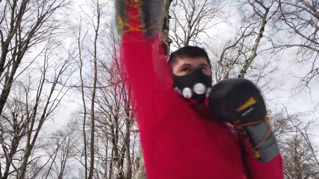 Raul Tutarauli - Training on pads in snow