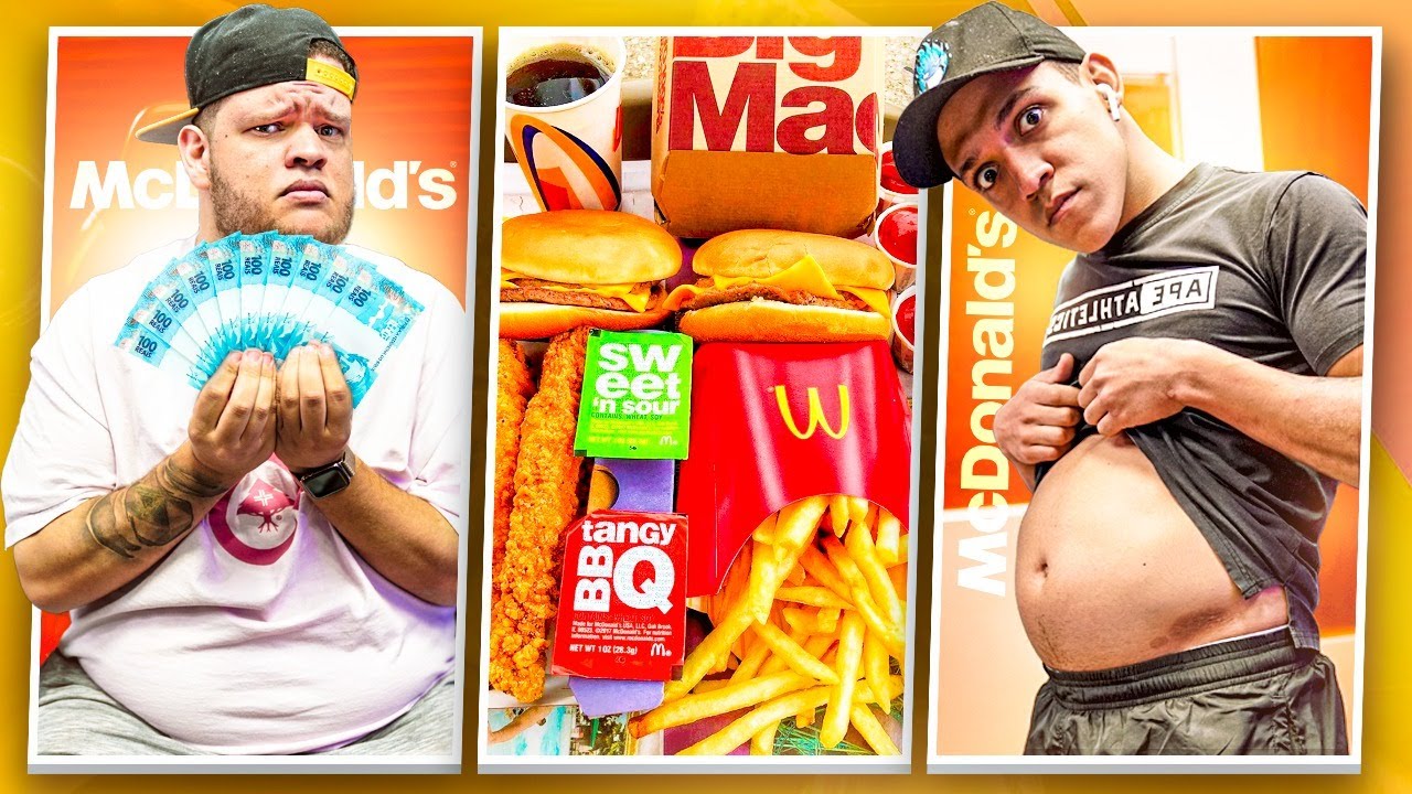🍔 ELE TENTOU COMER O MENU TODO DO MC DONALD`s ‹ EduKof ›