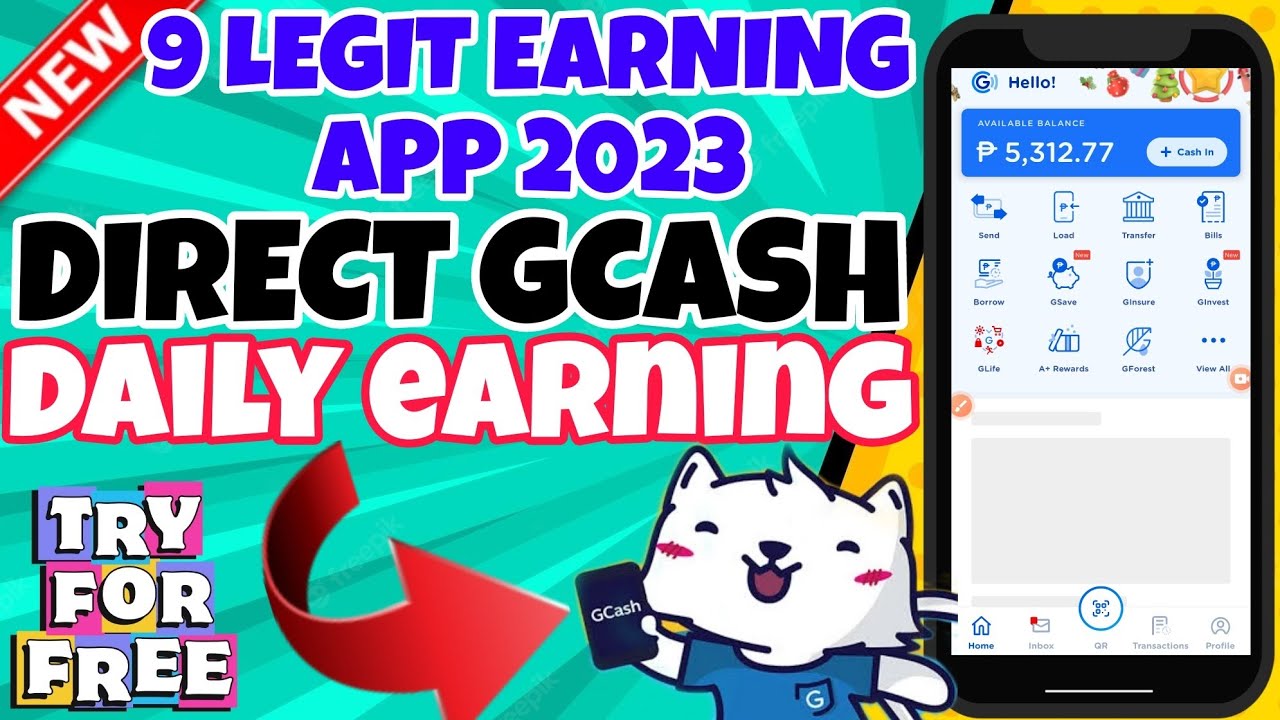 LEGIT EARNING APP 2023: KUMITA NG FREE ₱500 DAILY SA GCASH! FREE TO EARN APPS! NO PUHUNAN APPS 2023