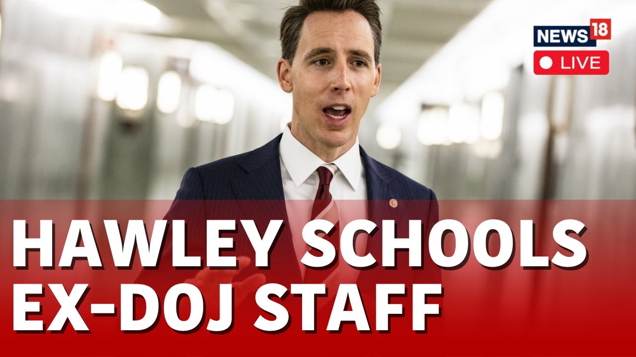 Senator Josh Hawley Grills Biden's Administration EX DOJ Staff On Censorship Of Free Speech | N18L