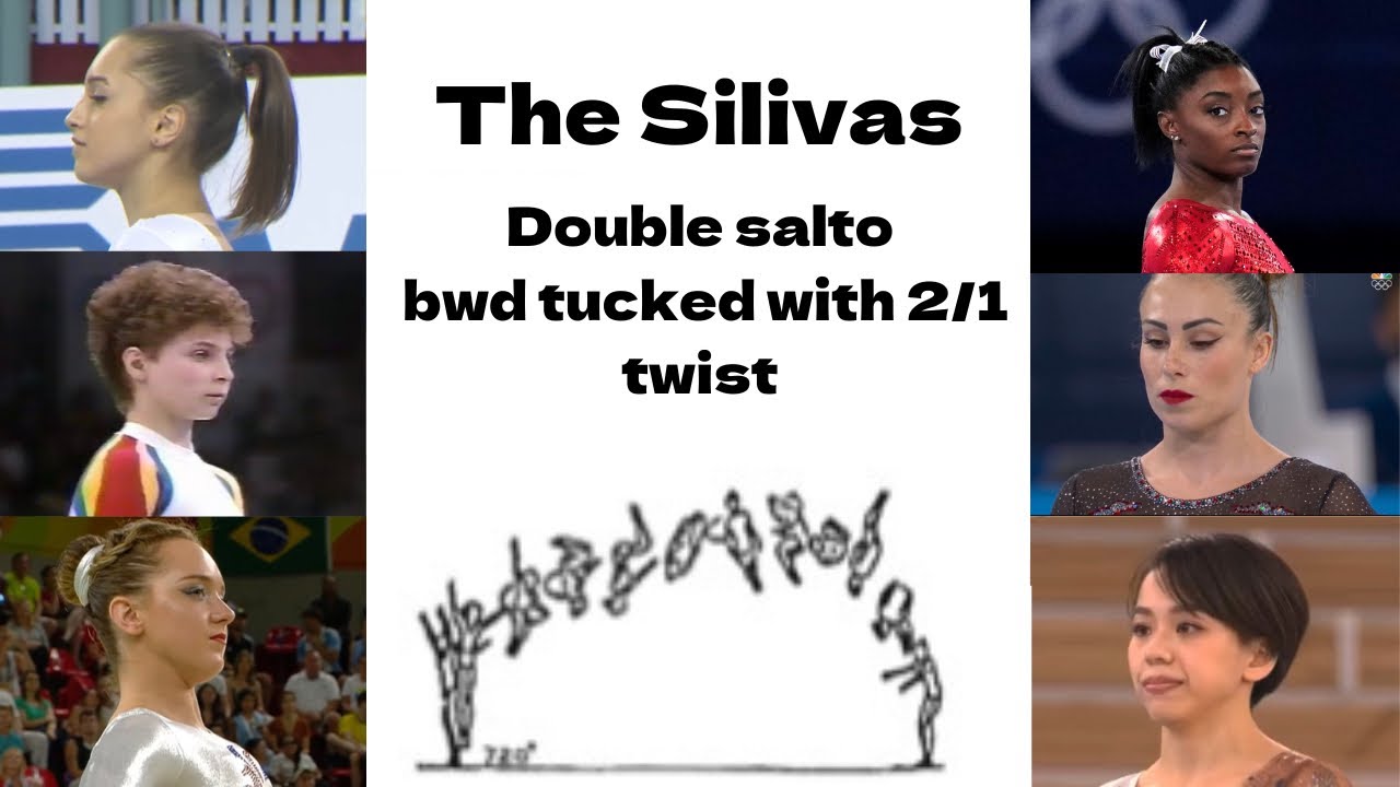The Silivas ~ Double salto bwd tucked with 2/1 twist “Double Double”