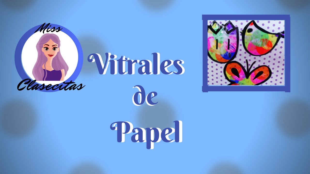 Vitrales con Papel
