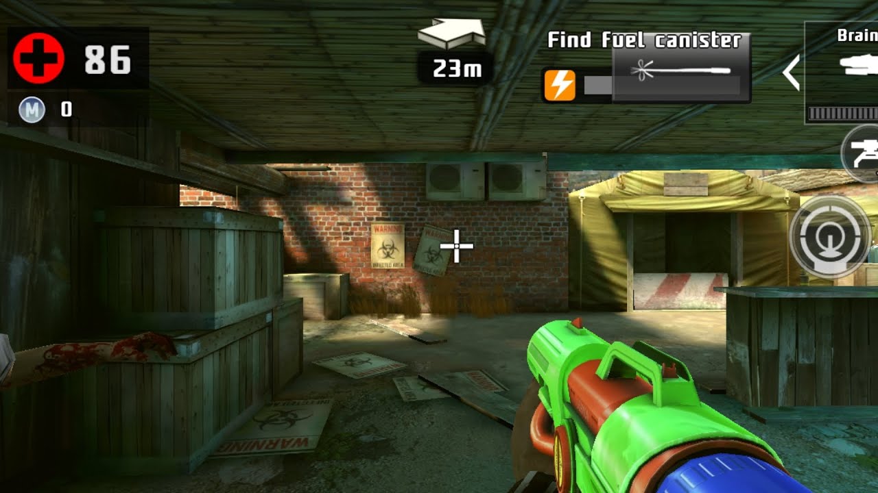 Dead Trigger 2 - Weapon Brain washer & shotgun ksg gameplay