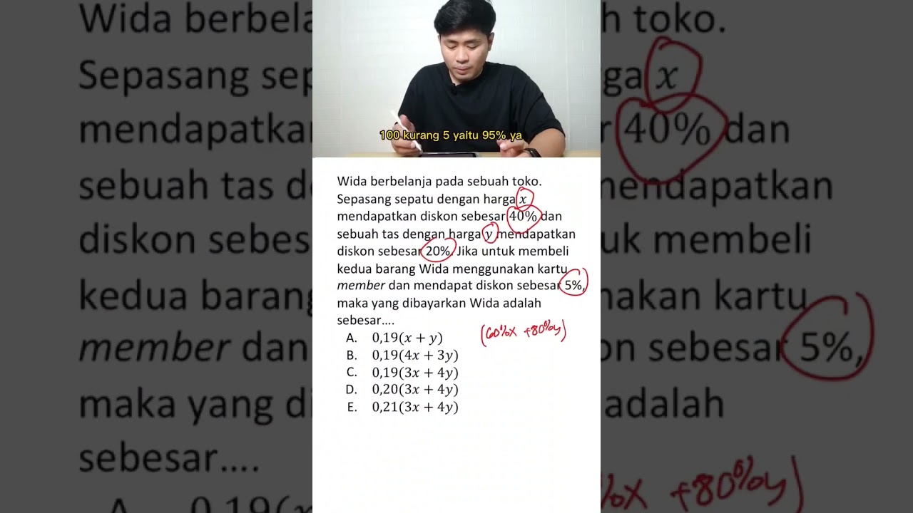 Prediksi penalaran matematika UTBK SNBT 2023 part 6 #snbt2023 #utbk2023