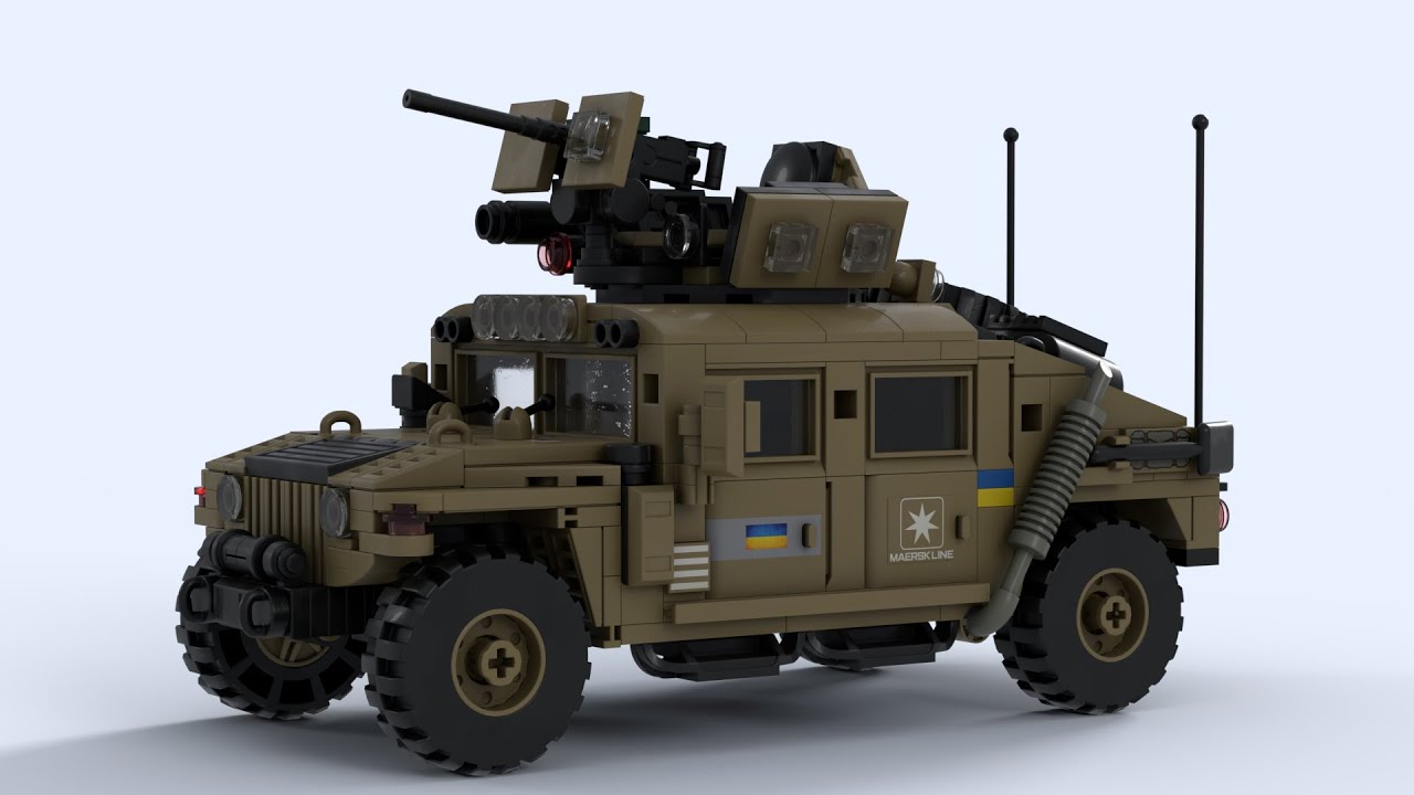 Lego Ukraine Humvee MOC (499)