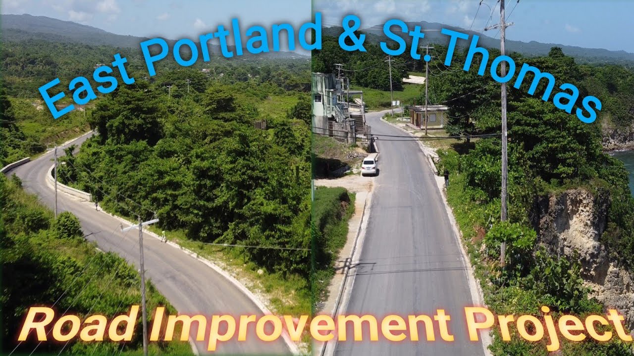 St.Thomas & Portland, Highway 2023 Jamaica. Ken Jones Hwy, Hectors River & Manchioneal, UPDATE