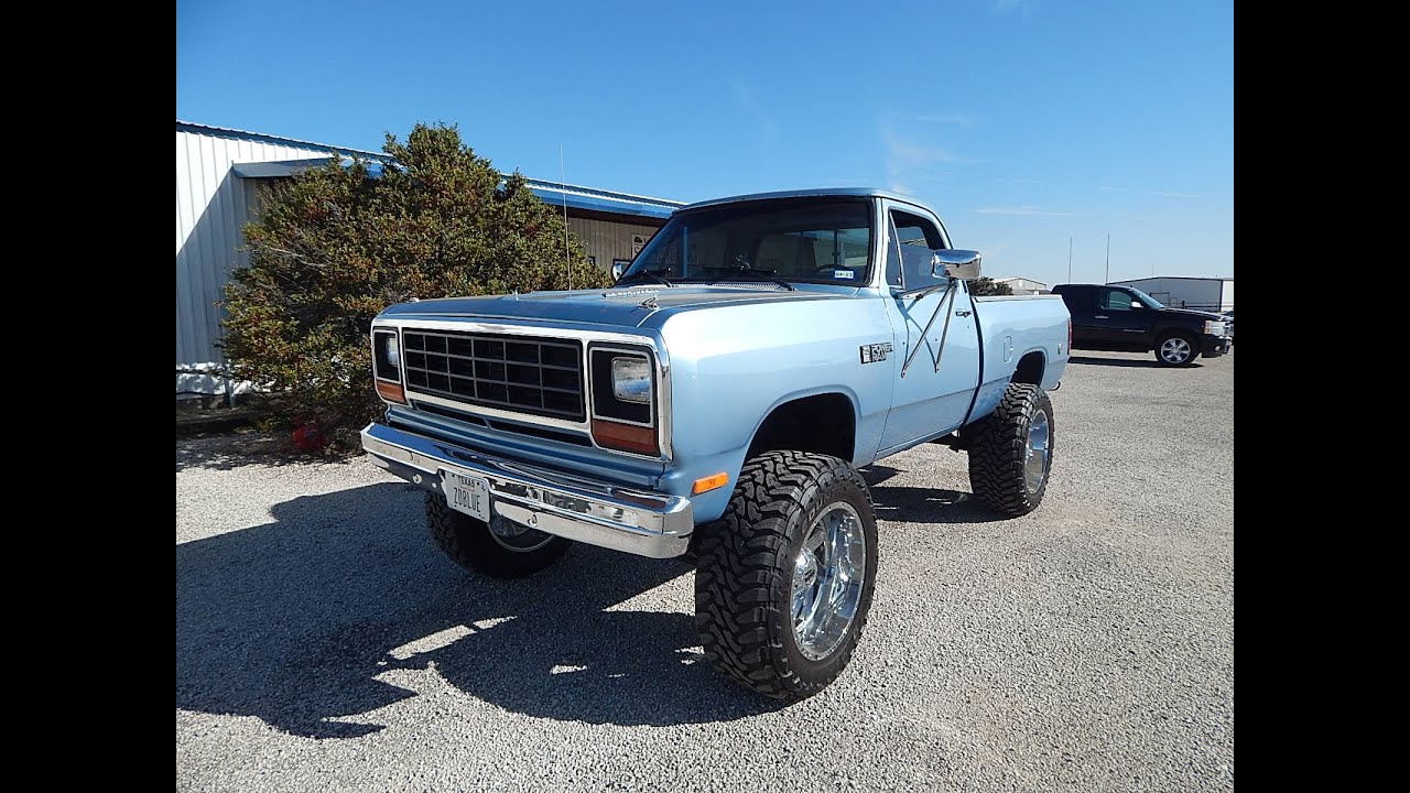 1985 Dodge D350 Power Ram 4X4