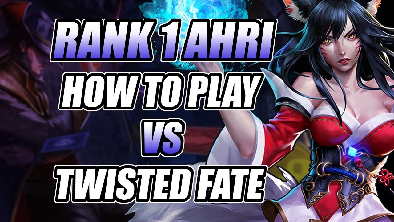 LegitKorea Vs Twisted Fate in Platinum Elo. How To Play Vs. TF ~ Rank 1 Ahri