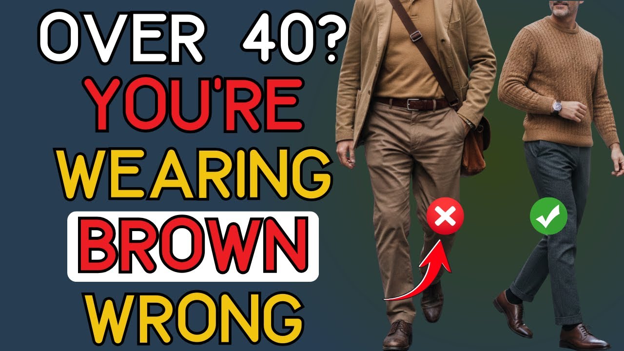 How to Wear Brown Over 40 &ndash; What Actually Works | 40+ Men's Fashion