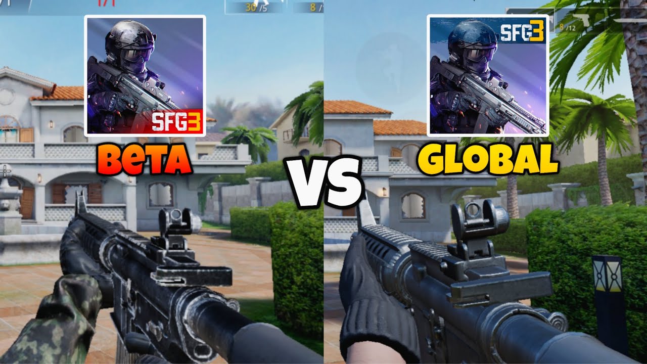 SFG3 CLOSED BETA VS SFG3 GLOBAL VERSION | SPECIAL FORCES GROUP 3 GAMEPLAY 2026