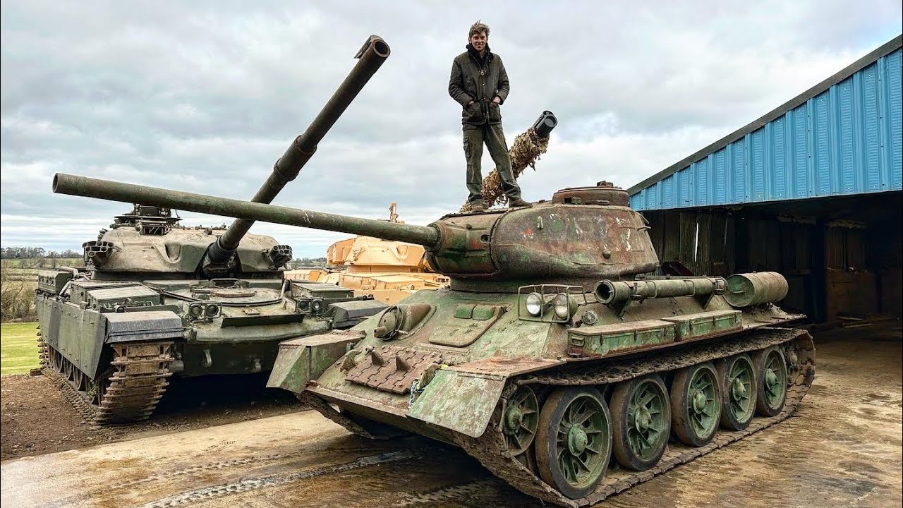 Т-34 отправляется в новый дом…