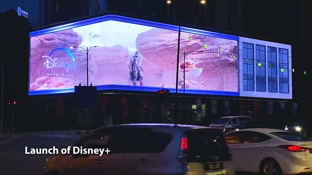 Stunning Anamorphic Content on KL’s OOH Wonder