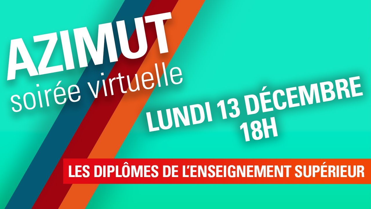 @ZIMUT - Soirée Virtuelle - Les Diplômes de l'Enseignement Supérieur