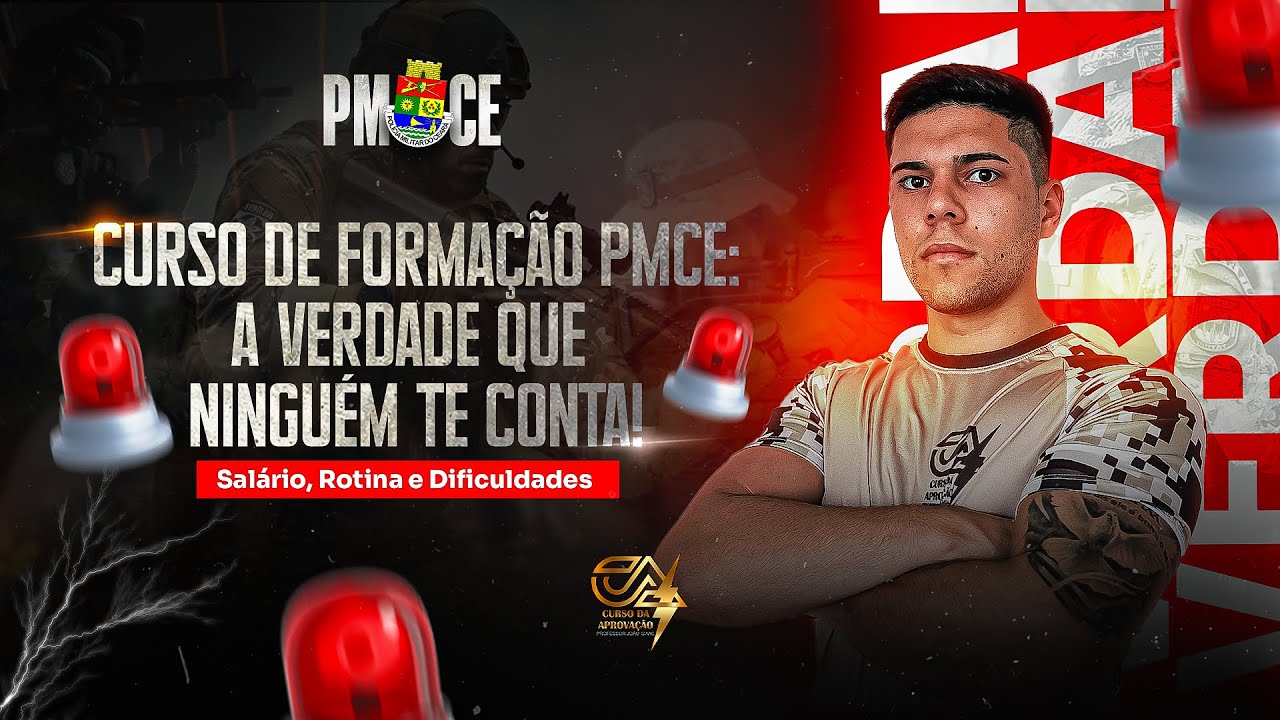 Como é de verdade o Curso de Formação da PMCE ? Sofrimento ou superação ?