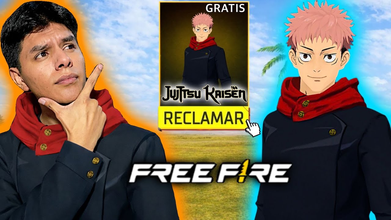 &iexcl;&iexcl;CONSIGO LA SKIN DE ITADORI GRATIS EN FREE FIREE!! 🔥😱 #liveshorts #freefire  |JUANJO YT