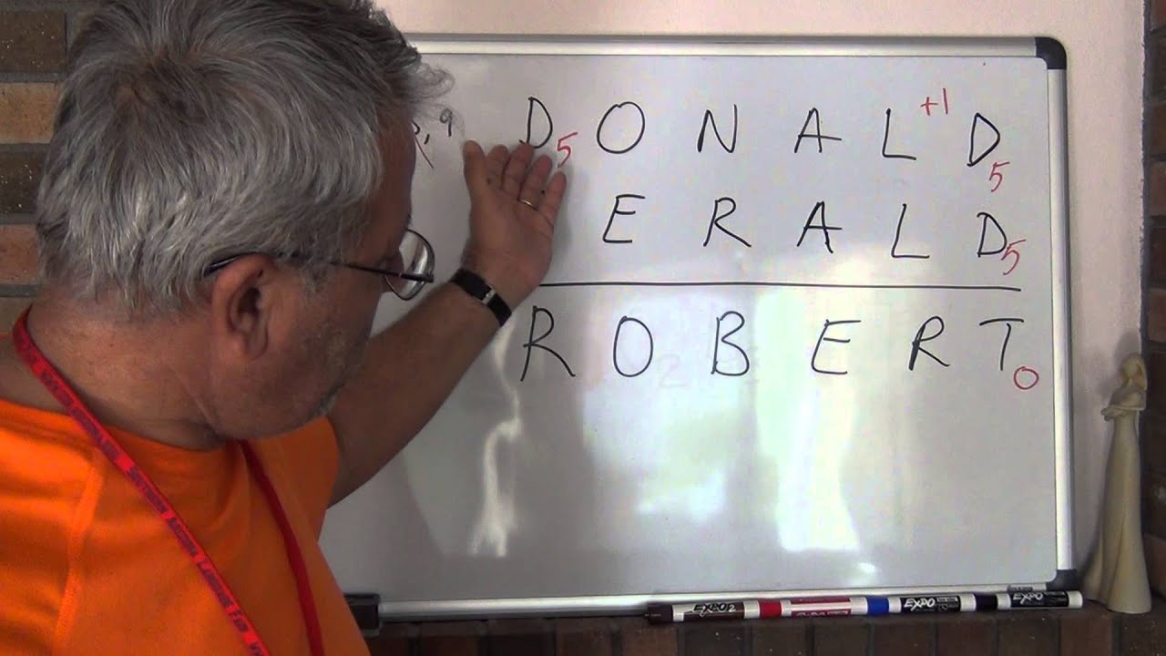 Edip Yuksel (E) Donald + Gerald = Robert