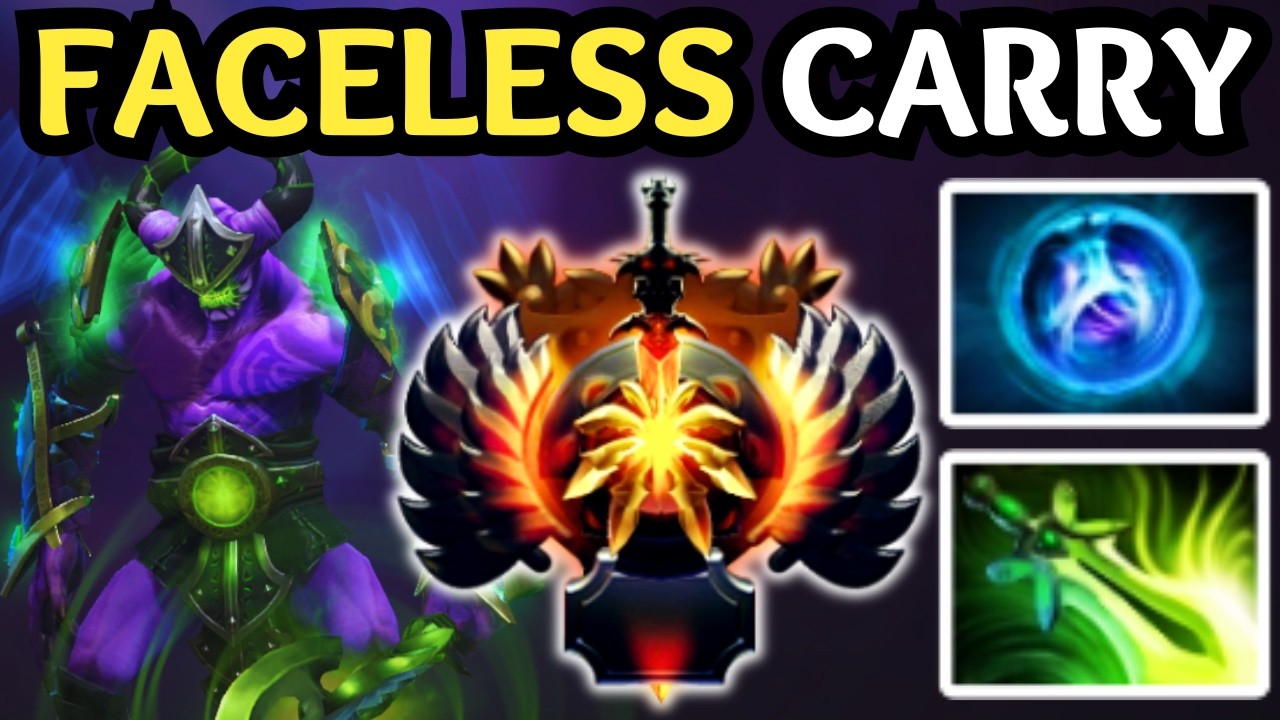 🔥 FACELESS VOID CARRY — HIT ONE CHRONO, WIN EVERYTHING | DOTA 2 🔥