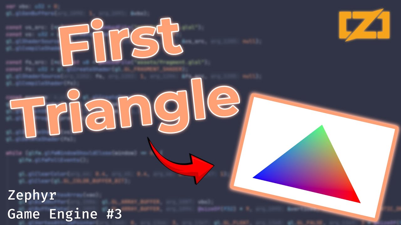 Our First Triangle // Zig Game Engine Series