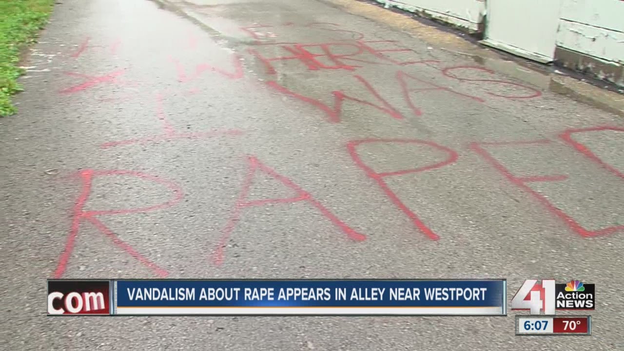 Disturbing graffiti marks location of alleged rape in Westport