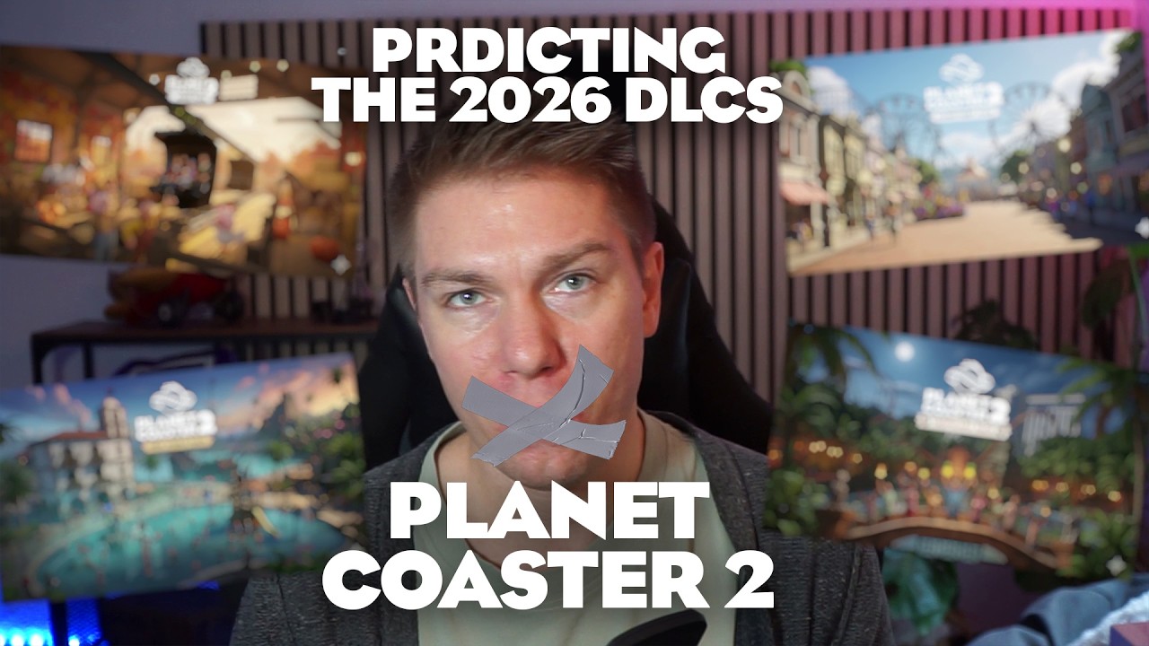 Predicting the first 4 DLCs for Planet Coaster 2!