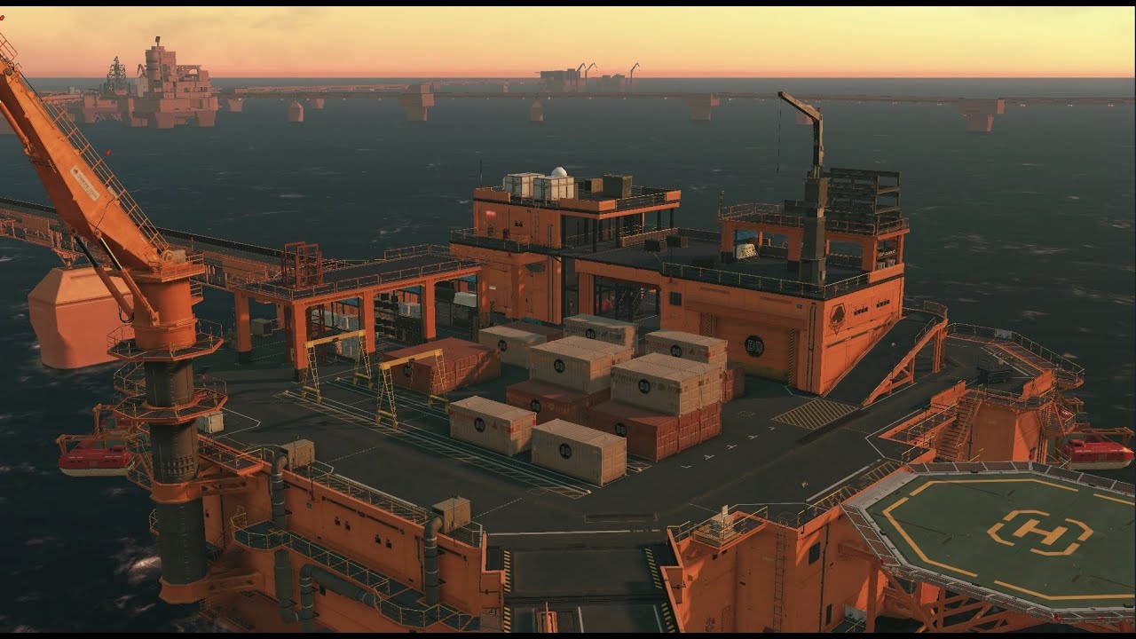 Mother Base Ambience 1 Hour | MGSV