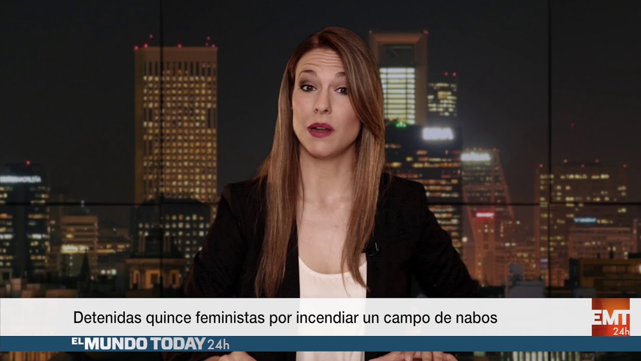 Detenidas quince feministas por incendiar un campo de nabos | El Mundo Today 24H