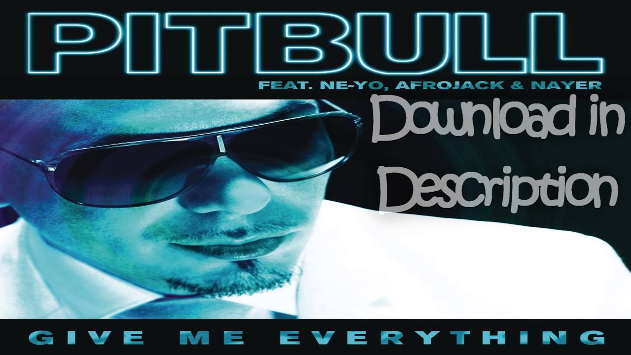 Pitbull - Give Me Everything (Studio Acapella)