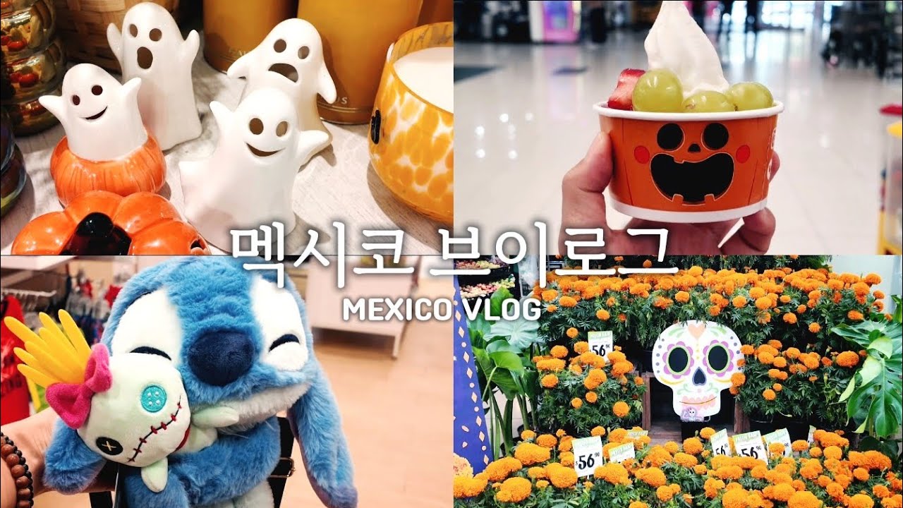 멕시코 브이로그🇲🇽_부부싸움 후 호캉스하며 혼자 놀기/paseo la fe 구경하고 HEB,한인마트에서 장보고 추석달밤보며 삼겹살먹기/ 주재원가족으로 멕시코에서 살아보니../