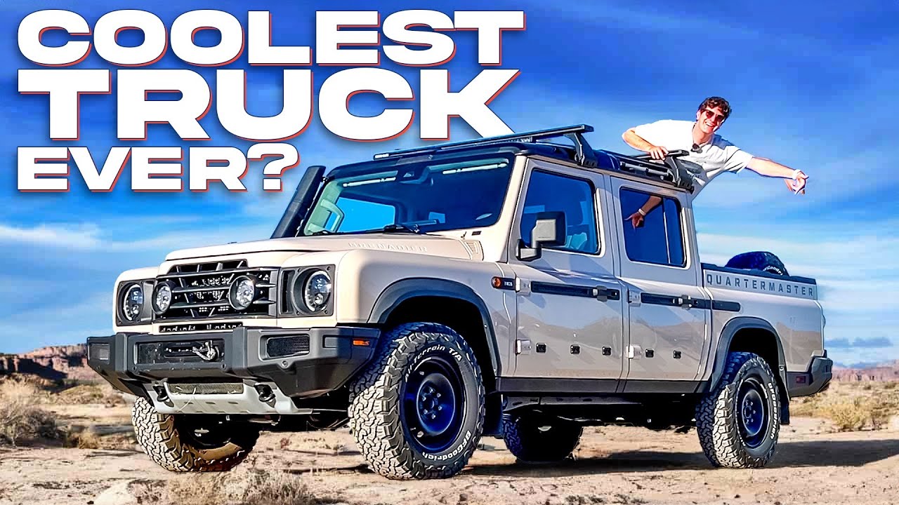 You Can Keep Your Cybertruck: THIS Ineos Grenadier Quartermaster Is the COOLEST Truck!