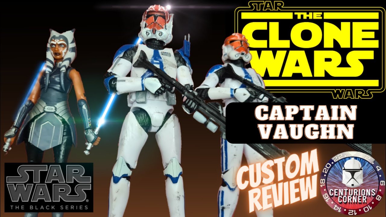 Star Wars The Black Series Captain Vaughn Custom, 6 Inch Action Figure Review