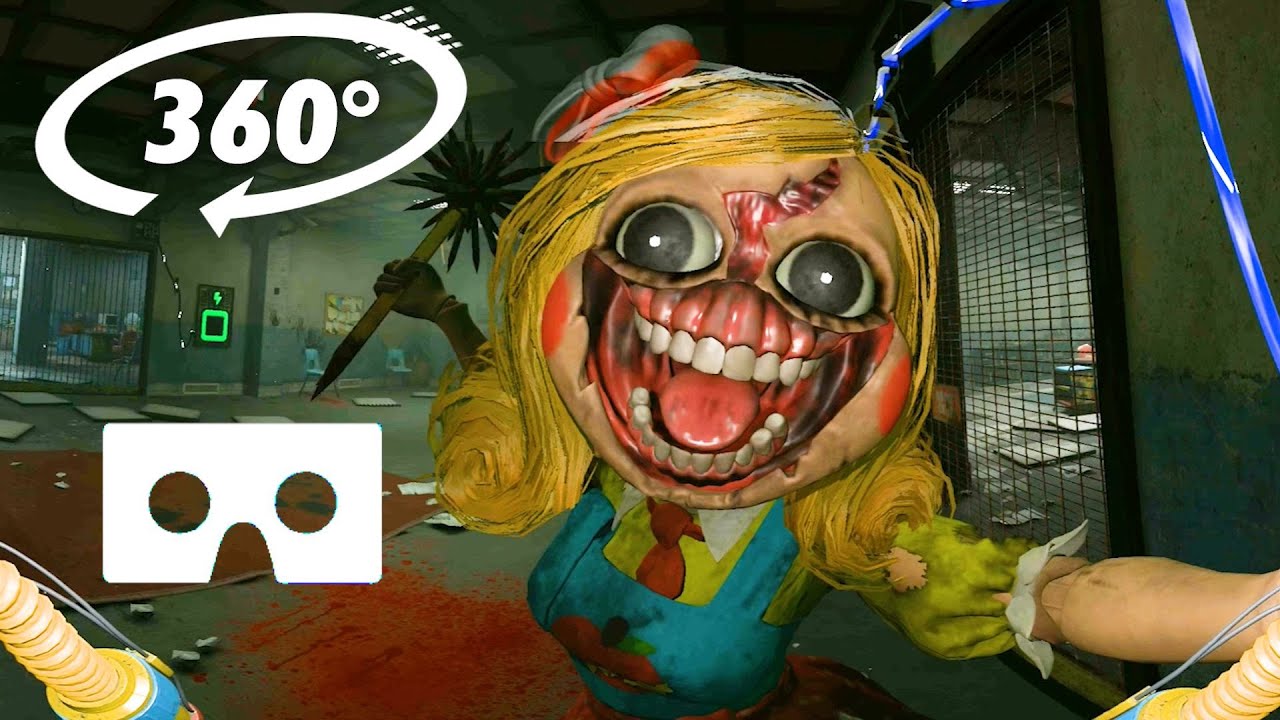 Can YOU escape Miss Delight in POPPY PLAYTIME CHAPTER 3 360&deg; VR - Virtual Reality Experience