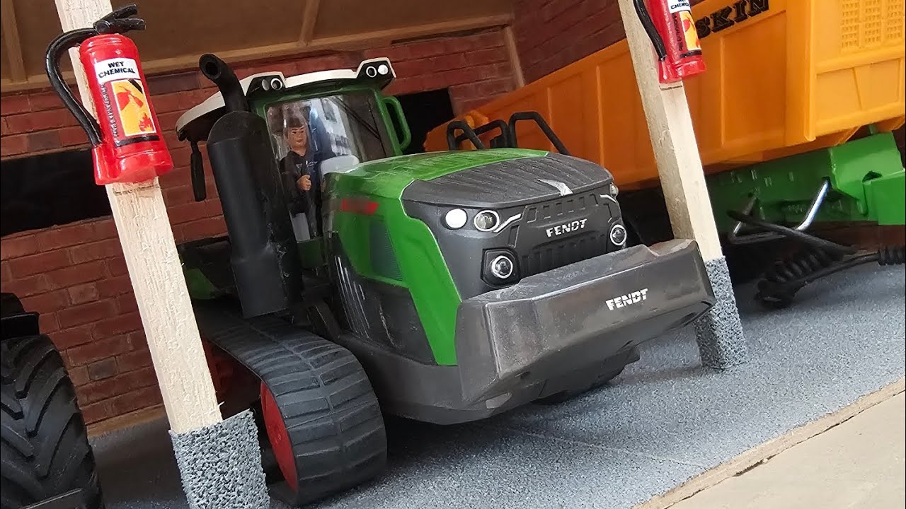 Siku Control 32 Radio Control RC Fendt 1167 Vario MT 🚜 Cultivator Test | Pöttinger Synkro Grubber 