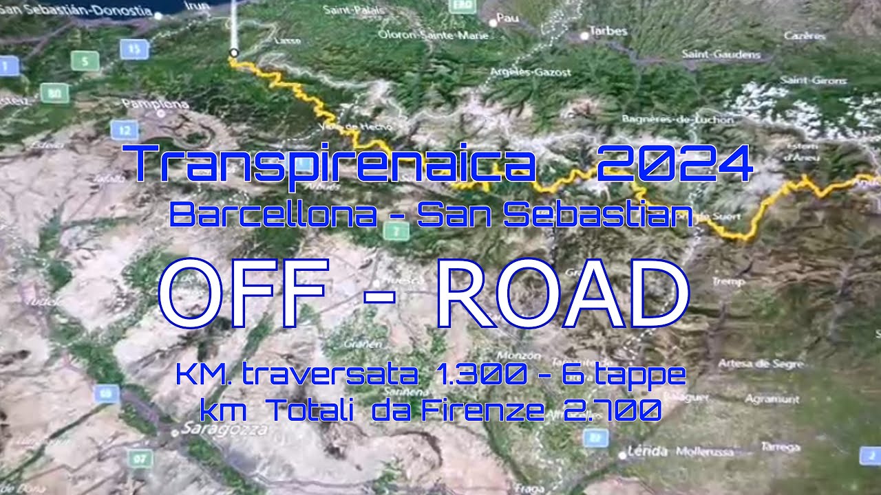 Transpirenaica 2024 OFF ROAD ADV- parte 1