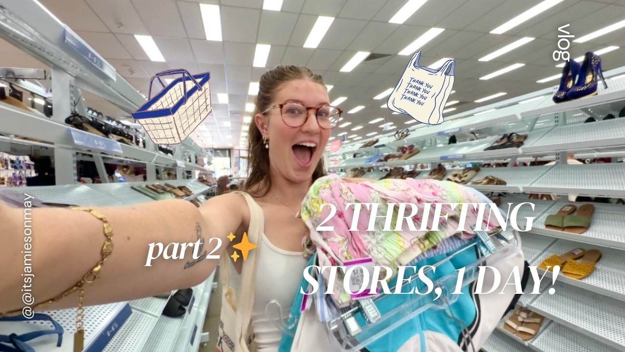 thrift with me 🥹 pt2 *peter alexander, glassons, shopping addiction*