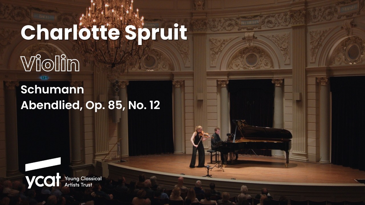 Charlotte Spruit, violin - Robert Schumann: Abendlied, Op. 85, No. 12