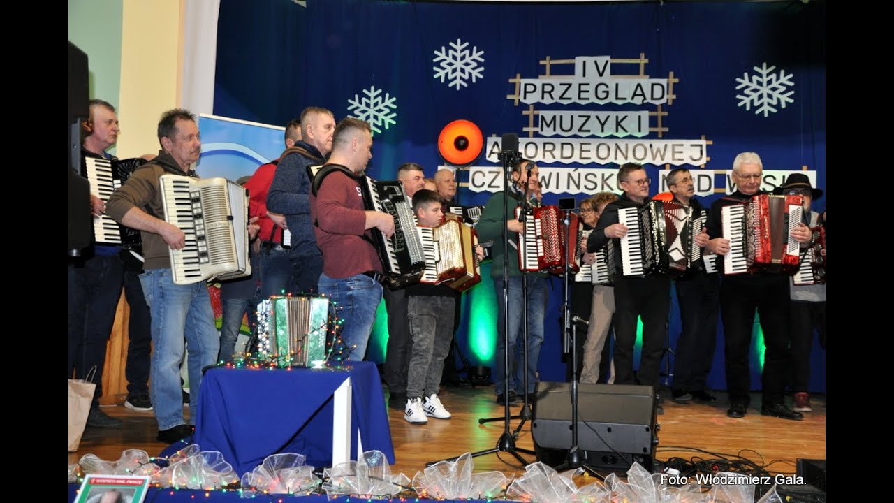 FINAŁ IV PRZEGLĄDU MUZYKI AKORDEONOWEJ W CZERWIŃSKU.