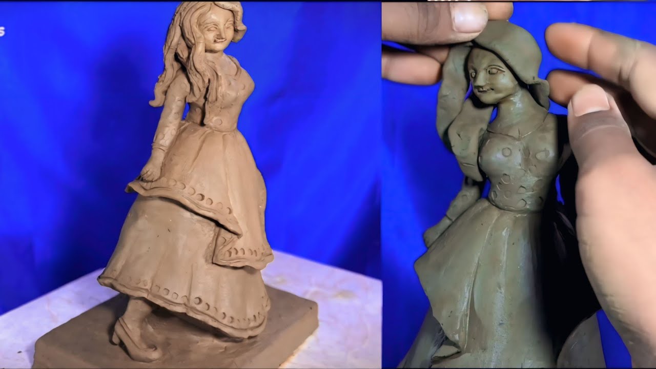🙋‍♀️Mitti se doll kaise banate hain |😱😱🤗🤗