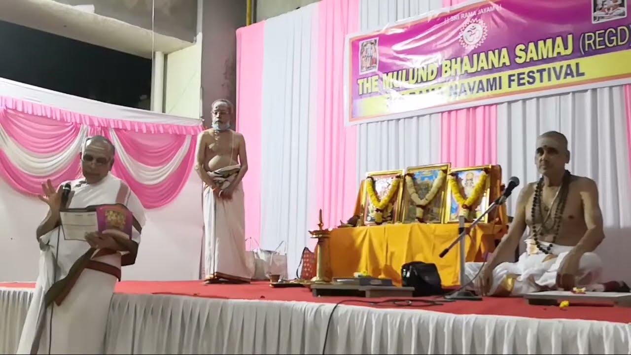Upanyasam On Balakandam | Brahmasri B Sundarkumar | Day 1 | The Mulund Bhajana Samaj