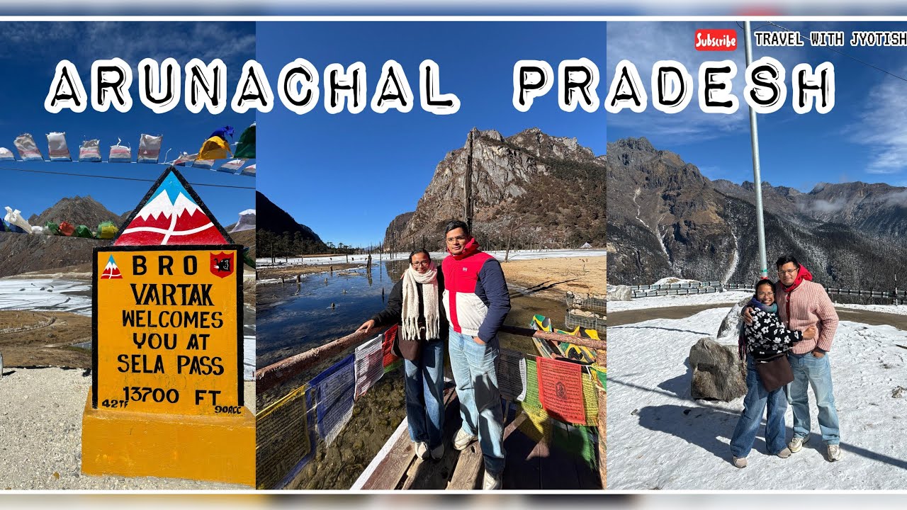 From Assam to Tawang 🇮🇳 | Bumla Pass, Madhuri Lake & Unreal Arunachal Road Trip!