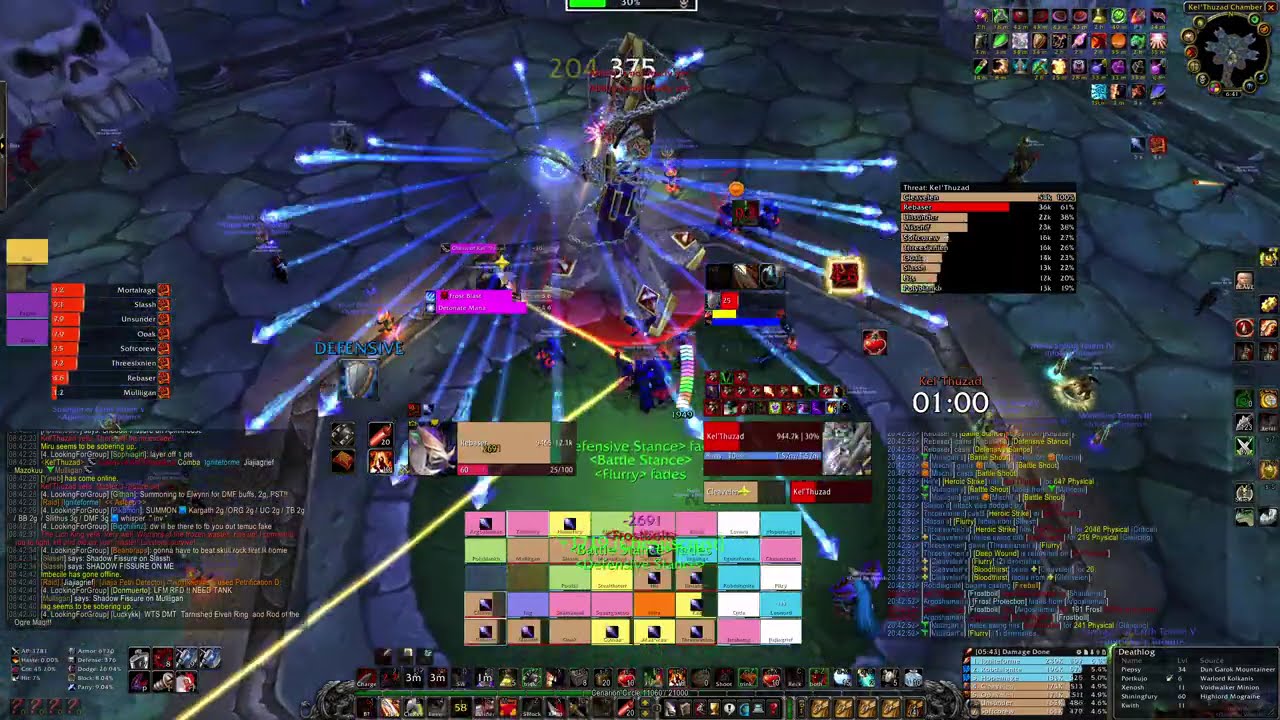 First DBW KT on Doomhowl - Kel'Thuzad - Hardcore Classic WoW