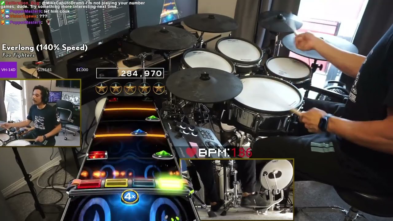 Everlong (140% Speed) by Foo Fighters - Pro Drums FC
