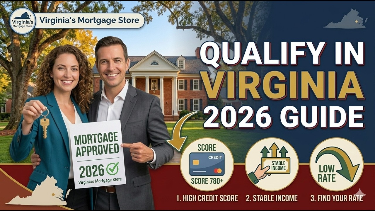 How to Qualify for a Mortgage in Virginia 2026 | Local Expert Guide